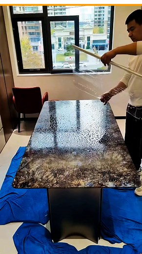 167K views · 275 reactions | The process of laying desktop protective film | High-Tech Manufacturing | Facebook