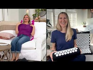 Bed of Nails Acupressure Pillow and Mat Set on QVC