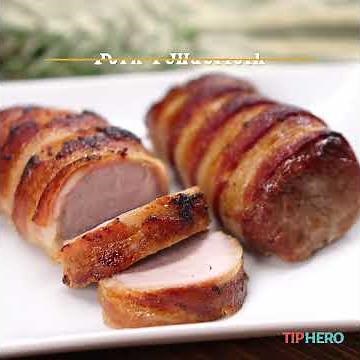Bacon-Wrapped Pork Tenderloin