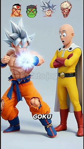 Hulk, Goku e Asura vs Saitama… quem vence? 💀