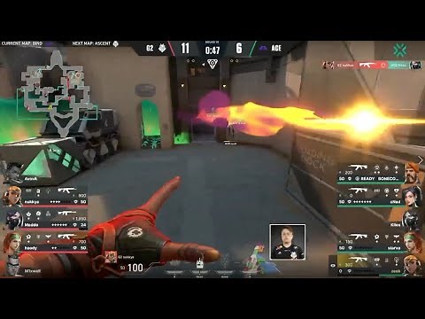 nukkye's INSANE ACE and Raze Movement | VCT vs Acend