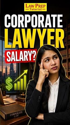 How Much Does a Corporate Lawyer Earn? ⚖️ #shorts