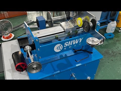 Drone fiber rewinding machine