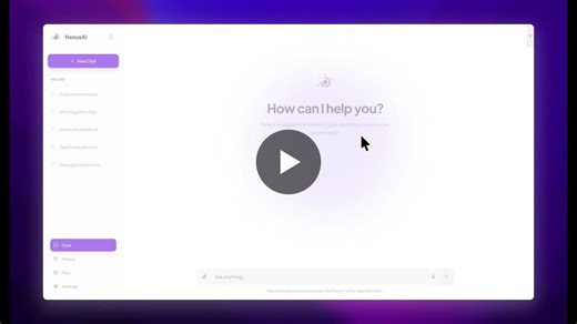 NexusAI: Production-Ready Chat App Template for Lovable and Google Antigravity | Nebeyou Musie posted on the topic | LinkedIn
