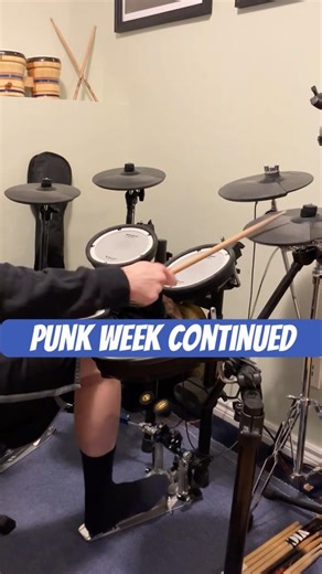 PUNK Week Continued! #punk #skatepunk #goodriddance #drumcover #punkrock #drumfills #fastdrums