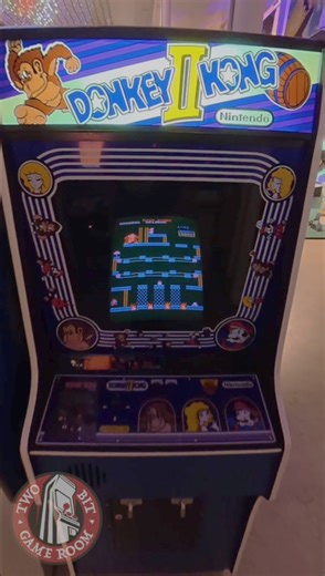 Spotlight on Donkey Kong II: Jumpman Returns. Did you know this fan-made game adds four new challenging levels using original DK graphics and sounds and runs on original arcade hardware? Try it at the Two Bit Game Room. How high can you get? | Two Bit Game Room