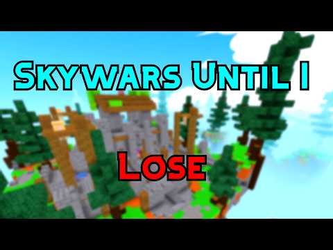 Minefun.io Sky Wars… BUT I Don’t Stop Until I LOSE 😳