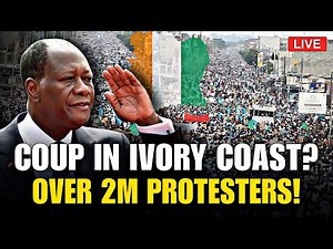BREAKING: COUP ERUPTS in Ivory Coast: Streets FLOODED with Over 2 Million Protesters!