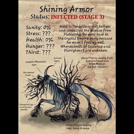 MLP Infection | Swamp Fever - Shining Armor
