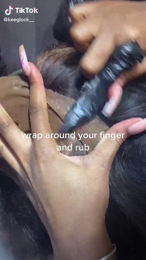 Quick tip for my lace frontal/closure/wig lovers ! #lacewig #hackstiktok