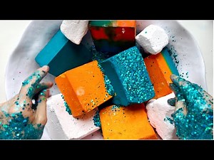 Orange + Teal Color Therapy. ASMR Aesthetics