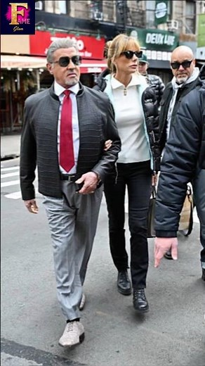 Sylvester Stallone & Jennifer Flavin’s Iconic Style Moment in New York