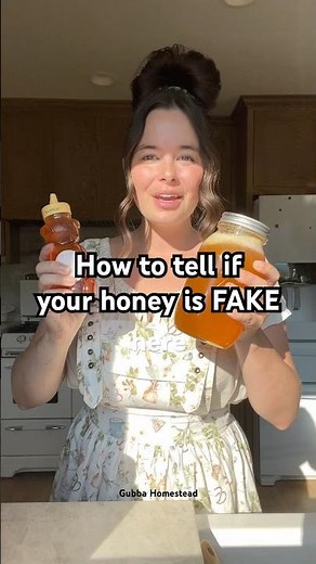 Real honey vs. fake honey how to tell if your honey is fake #honey #beekeeping