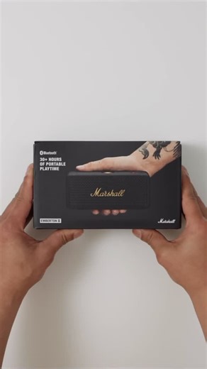 Shopflix on Instagram: "Marshall Emberton II Portable Bluetooth Speaker Price: 590,000 Tsh Specifications: · Output: 20W (2× 2” full-range drivers + passive radiators) · Sound: 360° True Stereophonic · Frequency Response: 60Hz–20kHz · Bluetooth: 5.1 · Battery Life: 30+ hours · Fast Charge: 20 min = 4 hours play · Charging: USB-C (3 hours full charge) · Water & Dust Resistance: IP67 · Weight: 0.7 kg · App Support: Marshall Bluetooth app (EQ control) Includes: · Speaker unit · USB-C charging cable