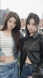 RORA & AHYEON Feel Jean-ius x 2 Calvin Klein 👯‍♀️🔥❤️ #rora #babymonster