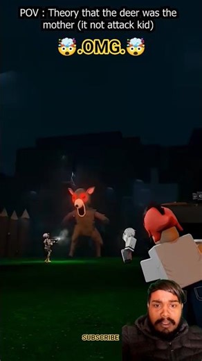 The deer is mother of the kids in Nights In The Forest #roblox #99nightintheforest #shorts