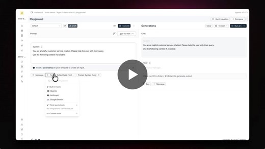 150+ tool integrations are live in the Agenta Playground. You can connect Gmail, Slack, Notion, Google Sheets, GitHub, and other services directly to your prompts. Authenticate with OAuth, pick the… | Dr. Mahmoud Mabrouk