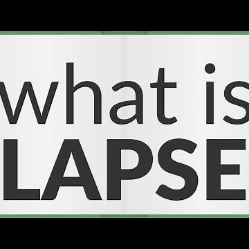 Lapse | meaning of Lapse