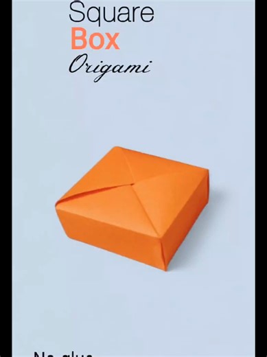 Origami square box#aper box#viralvedio #origamitutorial #DIY