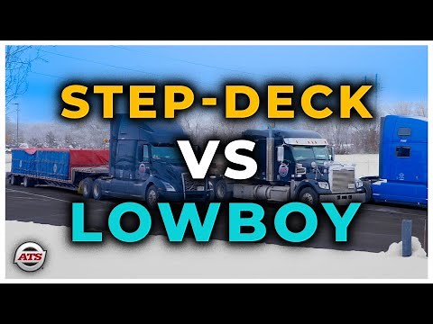 Step-Deck vs Lowboy Trailers