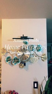 ️ Elevate your space with our Decorative Metal Silent Wall Clock –...