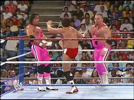 Hart Foundation vs Brain Busters - WWF Summerslam 1989