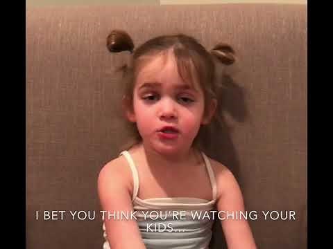 Mila breaks down the park...