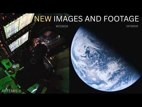 Artemis II New Images, Orion Spacecraft Onboard Camera Footage Released