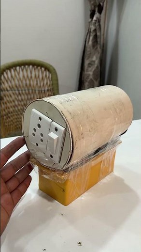 HOW TO MAKE MINI INVERTER BATTERY SET EXPERIMENT ￼
