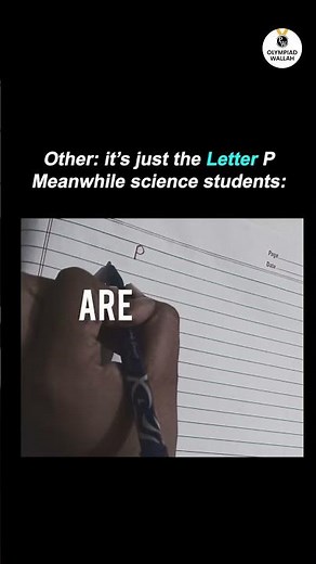 “It’s Just Letter P” 🤡 Meanwhile Science Students 😭