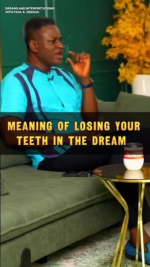 Meaning of Losing Your Teeth in The Dream #spiritual #dream