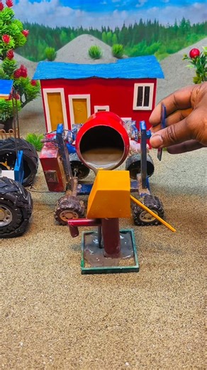 mini handpump setup machine project | diy tractor video #youtubeshorts #ytshorts