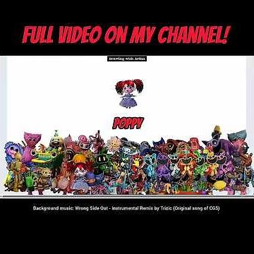 poppy playtime speededit (all characters appearances chapter 1-5) #poppyplaytime