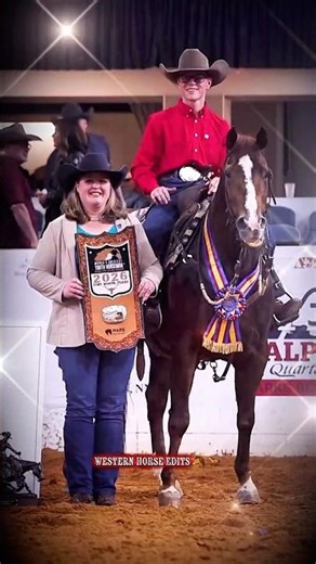Cole Hawk & 'Stylish Boon' took home the top prize last night at the 2026 NRCHA WGYH!!🏆#nrcha #horse