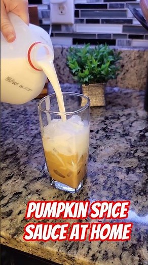 Pumpkin Spice Sauce