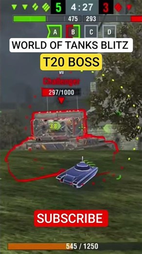 WORLD OF TANKS BLITZ - T20 BOSS GAMEPLAY
