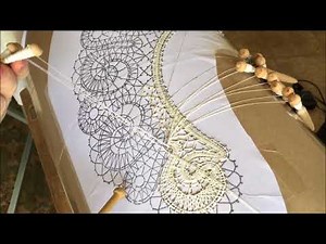New pattern for Bobbin Lace Gorgeous Collar easy to make