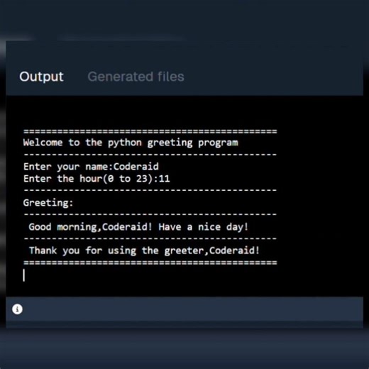 "This Code Greets You By Name! 🤯💻"#python #pythonbeginners #coding #shorts #greetcode #codingshorts