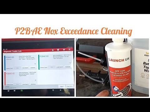 Range Rover 2.0 P2BAE-00 P2BAE-02 NOX EXCEEDANCE P2463 DPF Soot Accumulation