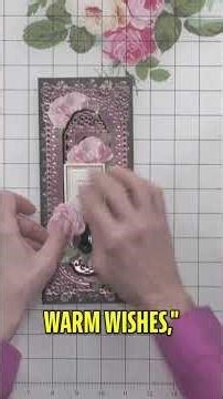 Card Making Magic: Slimline & Easel Card Secrets Revealed! #shorts