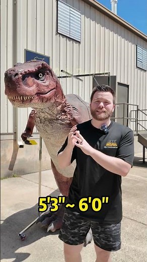 What height works for our dinosaur costume We custom make any size!