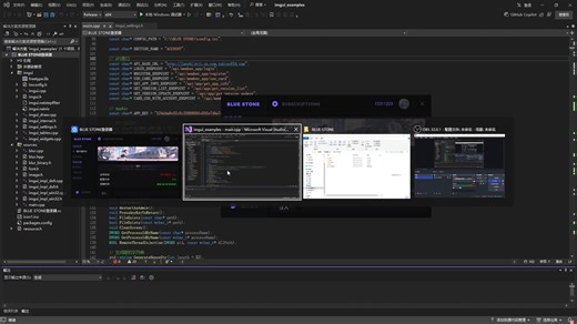 imgui的登录器，设置对接 自动更新/到期提示/云端下载 等。