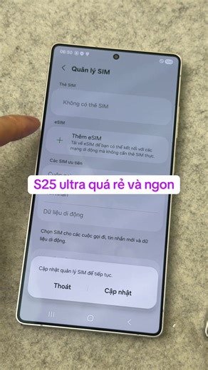 S25 Ultra quá rẻ và ngon #azmobile #176xadan #s25ultra