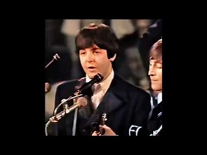 Vintage Beatles 1965 live performance