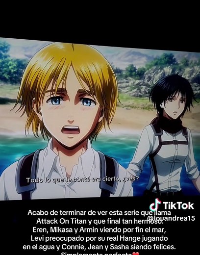Fin de Shingeki no Kyojin: Un Final Perfecto