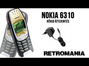 Nokia 6310 rövid áttekintés és Ericsson GH198 hiba