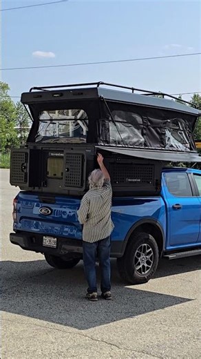 RoverKing Slide-in Offroad Truck Camper | #FordRanger