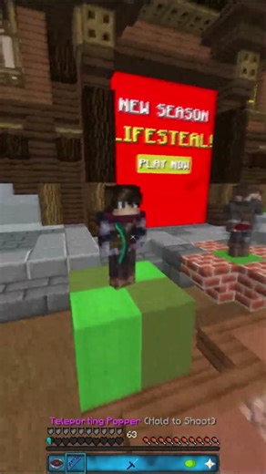 I destroyed this CHEATER so hard that he disconnected #minecraft #pvp