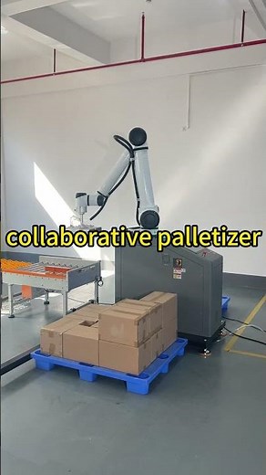collaborative palletizer #palletizer #cobot #robot