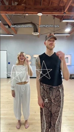 leveled up to a line + star 🤩 #DWTS @Dancing with the Stars #DWTS @Rylee Arnold @Pentatonix #scot